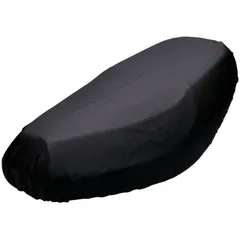Sattel Wetterschutz / Sitzbankabdeckung abnehmbar, wasserdicht, schwarz für Motorroller 18787