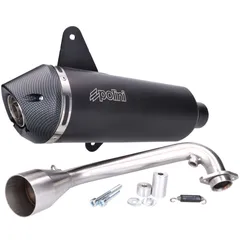 Schalldämpfer Auspuff Polini Slip-On für Vespa GTS 300, GTV 300 Euro5 190.0077