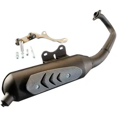 Schalldämpfer Auspuff Polini für Aprilia, Gilera, PureJet 50ccm 200.0313