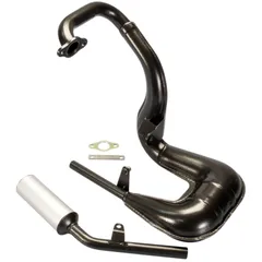 exhaust Polini sport w/ aluminum silencer for Vespa HP, FL2, PK, XL 50 200.2055