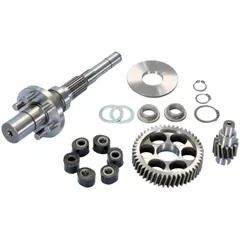 secondary transmission gear up kit Polini 14/48 Flexible Coupling for Piaggio 50 2T 1998- 202.1409