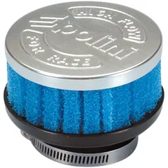 air filter Polini D.39 Special short air box 39mm blue 203.0040