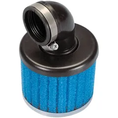 air filter Polini D.34 Special long air box 34mm 90° blue 203.0054