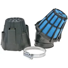 Lufi Luftfilter Polini Blue Air Box 46mm 30° schwarz-blau 203.0097