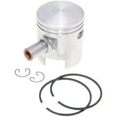 Kolben Satz Polini 43,4mm, 12mm Kolbenbolzen für Piaggio Boss, Bravo, CBA, Ciao, Eco, Grillo, Si 204.0254