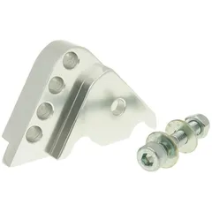 shock extender CNC 4-hole silver for Minarelli vertical 21342