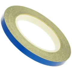 reflective wheel / rim stripe 5mm width - blue - 600cm length 21431