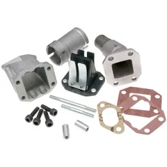 intake manifold Polini reed block 19/25.5mm for Vespa 50 PK, XL, 125 PK, XL w/ CP carburetor 215.0203