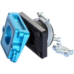 intake manifold Polini 30/35mm w/ spacer for Piaggio 50 2-stroke w/ 24-30mm PWK, PHBH, VHST carb 215.0437