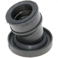 Ansauggummi Polini für Ansaugstutzen 360 21/25mm für Minarelli AM6, Derbi D50B0, EBE, EBS mit 15-21mm CP, 19-21mm PHBG Vergaser