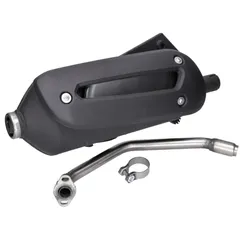 Schalldämpfer Auspuff Tecnigas New Maxi 4 für Honda NES, Dylan SES, Scoopy SH 125/150ccm, 125ie/150ie 23688