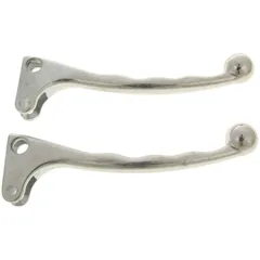 brake lever set left and right aluminum silver for Puch Maxi 29631