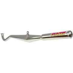 Schalldämpfer Auspuff Tecno Boss Chrom für Puch Maxi 29656