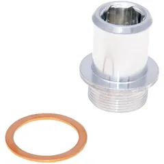 cylinder head cooling hose adapter Polini Big Evolution for Minarelli horizontal LC, Piaggio LC 311.0112
