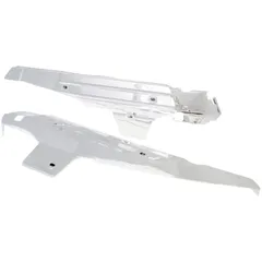 Seitenabdeckung / Seitenschützer Set verchromt für Puch Maxi L / S E50 32738