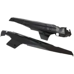 Seitenabdeckung / Seitenschützer Set schwarz für Puch Maxi L / S 32739