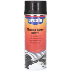 Thermo-Lackspray Presto schwarz matt 800°C 400ml 33620