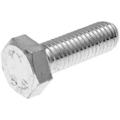 Bolzen Schrauben 6-kant DIN933 M8x25 Vollgewinde verzinkt (25 Stück) 34285