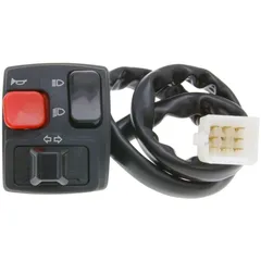 switch assembly left hand indicator, high / low beam, horn for Derbi Senda 2005-, Aprilia RX 50, SX 50 34412
