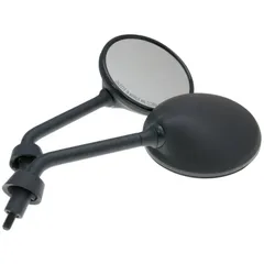 mirror set short version black M8 right-hand thread for Vespa GTS, GTV, LXV, LX, S, Primavera, Sprint 34430
