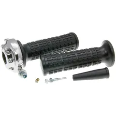 throttle control / throttle tube rubber grip set Domino 2.9°/ 15-25mm Lario - universal 34600
