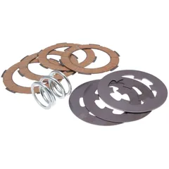 clutch disc set / clutch friction plates reinforced incl. spring Ferodo for Vespa 50, 90, 125 Primavera, ET3 35405