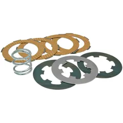 clutch disc set / clutch friction plates reinforced incl. spring Ferodo for Vespa 50, 90, 125 Primavera, ET3 35407