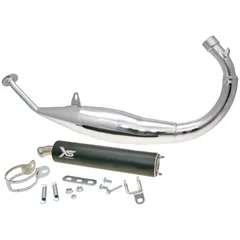exhaust Tecnigas XS Chrome for Yamaha DT 03-10, Malaguti XSM, XTM 03-10 35855