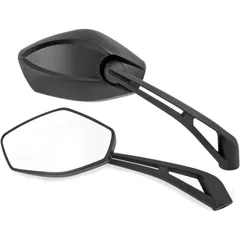 Rückspiegel Spiegel Set ODF M8 / M10 schwarz mit E-Prüfzeichen 35867