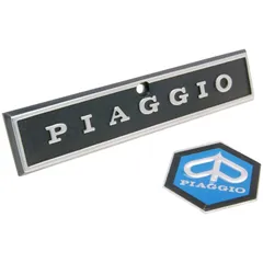 Logo Emblem und Schriftzug Piaggio für Kaskade für Vespa PX, PE 80, 125, 200 36354
