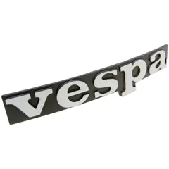 Emblem Logo Schild / Schriftzug "Vespa" für Beinschild für Vespa PX 80, 125, 200 E 36360