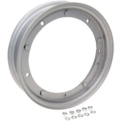 Rad Felge / Felgenring 10 Zoll 2.10x10 silber für Vespa PV, ET3, PK, S, XL, XL2, 125, GT, Sprint, PE, Lusso, T5, LML Star, Delux