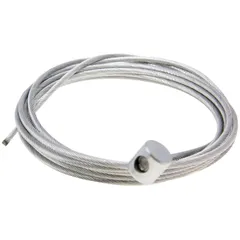 bowden inner cable 190cmx1.8mm with nipple 8mmx8mm 36409