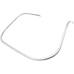Verkleidung Kantenschutz / Schlitzrohr Beinschild für Vespa 50, 90, 125 Primavera 36502