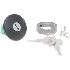 fuel tank cap / tank cover lockable small version 50mm / 29mm for Piaggio Ape P50, Ciao, Grillo 36543