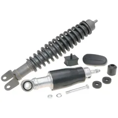 shock absorber kit front & rear phosphatized black for Vespa Primavera, ET3 125, Vespa 50, PK50 36690