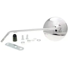 mirror left M10 chromed for Vespa Classic, LML Star 36703