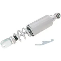 Federbein Stoßdämpfer hinten Carbone Sport 285mm silber / grau für Aprilia Scarabeo 50 (Minarelli Motor) 36772