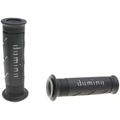 Griffgummis Griffe Satz Domino A250 On-Road schwarz / grau mit offenen Enden 37055