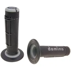 Griffgummis Griffe Satz Domino A020 Off-Road Halbwaffel schwarz / grau 37068