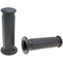 handlebar rubber grip set Domino 1934 114mm for Piaggio/Vespa, Boss, Bravo, SI, Ciao, Grillo 37077