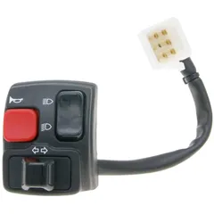 left-hand switch assy indicator, high / low beam, horn for MBK Booster NG, Yamaha BWs NG, Jog R, Slider 37130