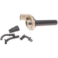 quick action throttle Domino KRE 03 off-road 2.6°/ 45mm titanium-colored - universal 37153