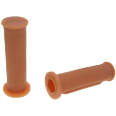 handlebar rubber grip set Domino 1058 on-road Daytona brown color 37177