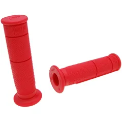 Griffgummis Griffe Satz Domino Halb-Waffel Quad, ATV Daumengas 22/22mm - rot 37201