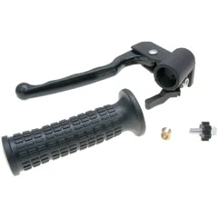brake lever fitting left-hand w/ choke lever and grip for Piaggio Ciao, SI, Gilera Trend 1989-1992 37282