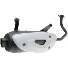 Schalldämpfer Auspuff Tecno Straight für SYM Fiddle 2, Orbit 1, Symply 50 4T AC 37522