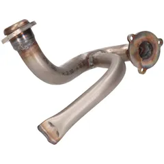 exhaust manifold stainless steel w/ choke tube mock, unrestricted for Aprilia SX, RX, Derbi Senda, DRD, X-Treme, SM, Gilera RCR,