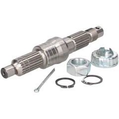 Achse Radwelle RMS 146mm mit Mutter und Kronenmutter für Piaggio, Gilera -1999 38779