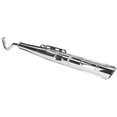 Schalldämpfer Auspuff 22mm verchromt Originaloptik für Puch Maxi 40km/h 38975